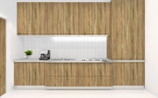 Samoljepljiva folija za vrata Hrast Sonoma 99-6345 | 2,1 m x 90 cm