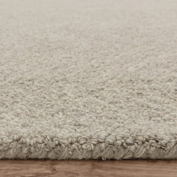Krem ručno rađen tepih od mješavine vune 120x170 cm Theodore Chevron – Asiatic Carpets