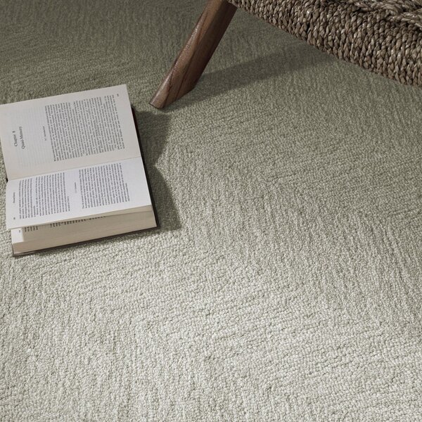 Krem ručno rađen tepih od mješavine vune 120x170 cm Theodore Chevron – Asiatic Carpets
