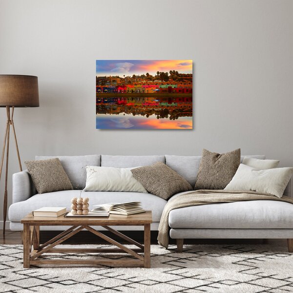 Staklena slika - Mjesto za ljetno kupanje (70x50 cm)