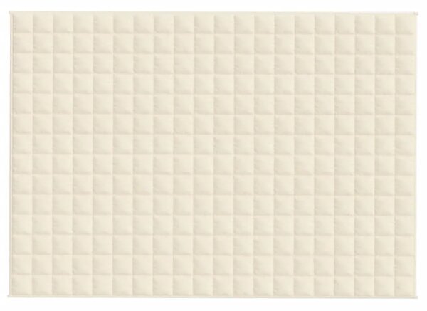 Teška deka svijetla krem 140x200 cm 10 kg od tkanine - Krema 140 x 200 cm 1 10 kg