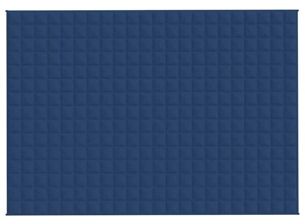Teška deka plava 155x220 cm 7 kg od tkanine - Plava 155 x 220 cm 1 7 kg