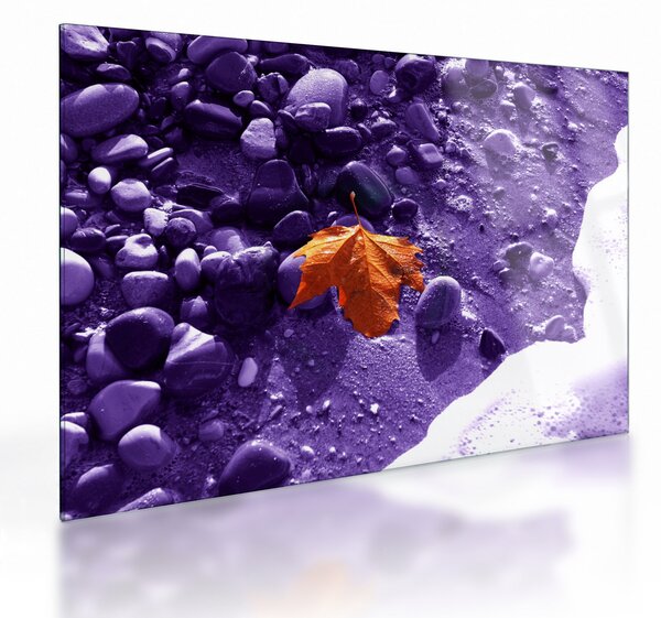Staklena slika - Morska plaža (70x50 cm)