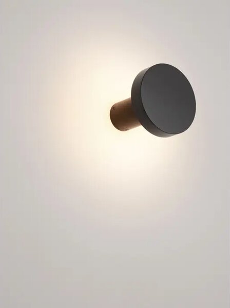 GONG Vanjska Zidna Svjetiljka LED 12W IP65 2700K 680lm Crna NL9923438