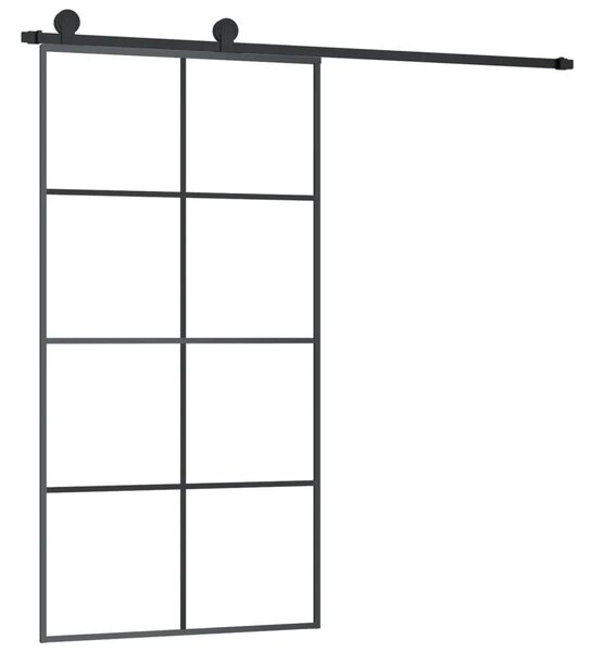 Klizna vrata s priborom 102 5x205 cm od stakla ESG i aluminija - 102.5 x 205 cm 1 Mreže 4 x 2 102.5 x 205 cm