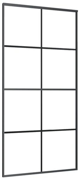 Klizna vrata s priborom 102 5x205 cm od stakla ESG i aluminija - 102.5 x 205 cm 1 Mreže 4 x 2 102.5 x 205 cm