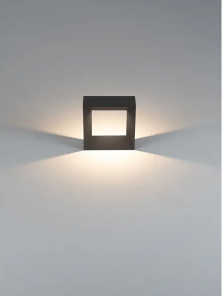 PALETO 21 Vanjska Stupna Svjetiljka LED 9W IP65 2700K 702lm Siva NL9035120