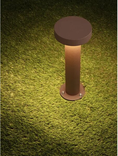 GONG 30 Vanjska Stupna Svjetiljka LED 12W IP65 2700K 727lm Corten NL9923446