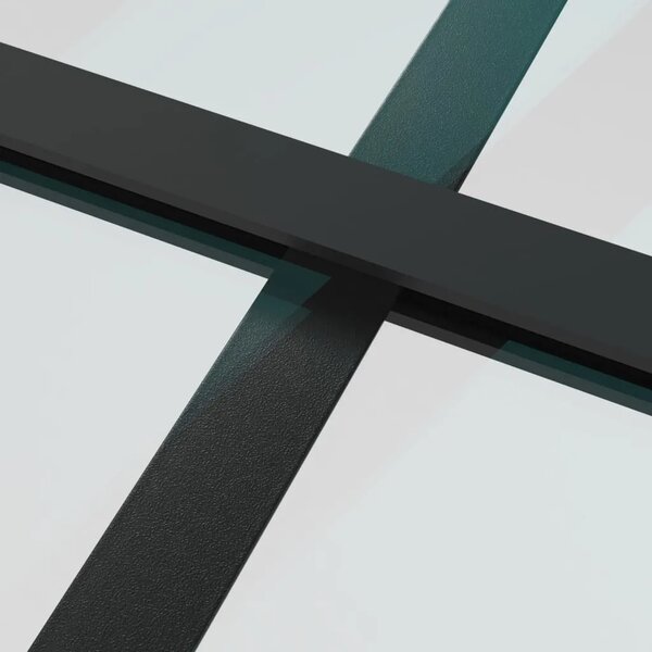 Klizna vrata s priborom 102 5x205 cm od stakla ESG i aluminija - 102.5 x 205 cm 1 Mreže 4 x 2 102.5 x 205 cm