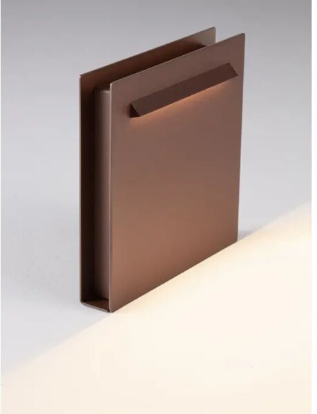 RECTO Vanjska Stupna Svjetiljka LED 7W IP67 3000K 500lm Corten NL9035111