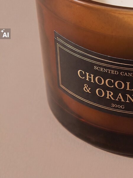 Sinsay - Mirisna svijeća s tri fitilja Chocolate & Orange