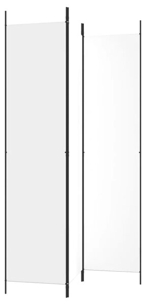 Paravan - Sobna pregrada s 3 panela bijela 150 x 220 cm od tkanine - Bijela 150 x 220 cm 1 1