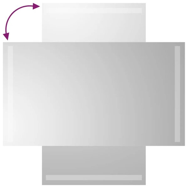 LED kupaonsko ogledalo 40x70 cm - 40 x 70 cm 1 40 x 70 cm