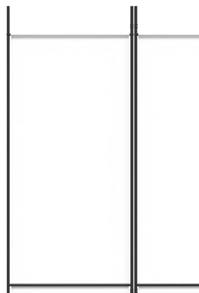 Paravan - Sobna pregrada s 6 panela bijela 300 x 220 cm od tkanine - Bijela 300 x 220 cm 1 1