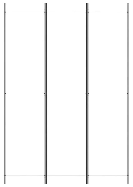 Paravan - Sobna pregrada s 3 panela bijela 150 x 220 cm od tkanine - Bijela 150 x 220 cm 1 1