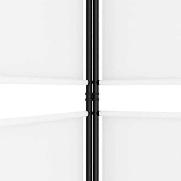 Paravan - Sobna pregrada s 3 panela bijela 150 x 220 cm od tkanine - Bijela 150 x 220 cm 1 1