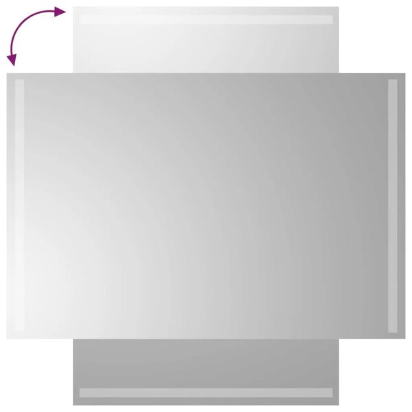 LED kupaonsko ogledalo 60x90 cm - 60 x 90 cm 1 60 x 90 cm