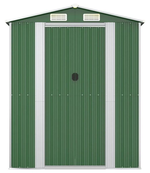 Vrtna kućica - Vrtno spremište zeleno 192x191x223 cm od pocinčanog čelika - 192 x 191 x 223 cm 1 192 x 191 x 223 cm