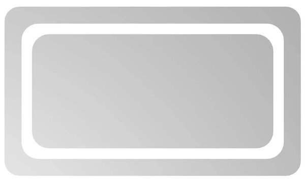 LED kupaonsko ogledalo 70x40 cm - 70 x 40 cm 1 70 x 40 cm