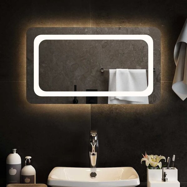 LED kupaonsko ogledalo 70x40 cm - 70 x 40 cm 1 70 x 40 cm