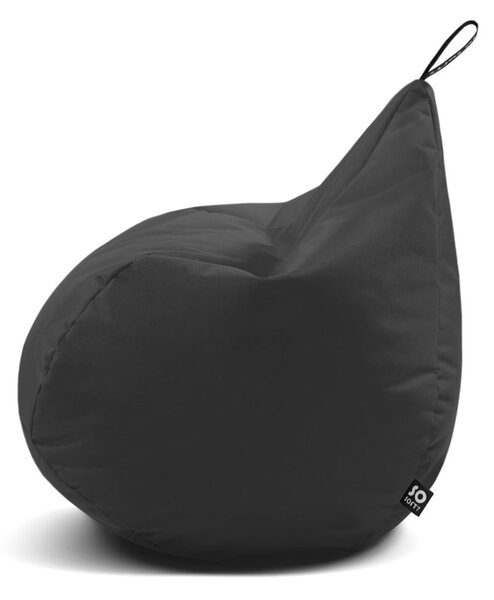 Siva vreća za sjedenje Drop L – So Soft?