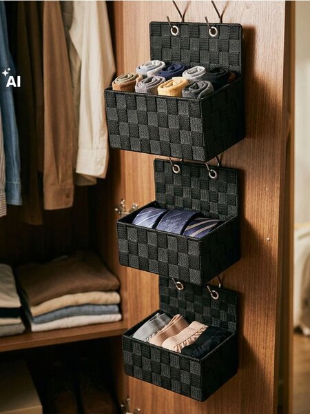 Sinsay - Set pletenih košara za pohranu 3 pack
