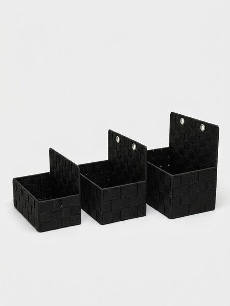 Sinsay - Set pletenih košara za pohranu 3 pack