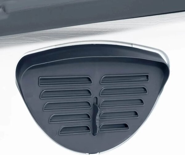 Kućica za pse siva 90 5x68x66 cm polipropilen - Siva Siva