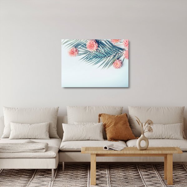 Staklena slika buketa (70x50 cm)