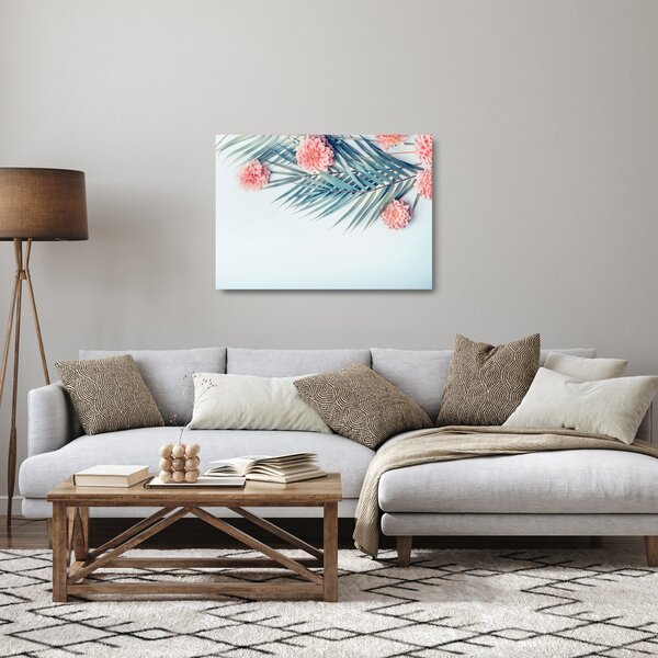 Staklena slika buketa (70x50 cm)