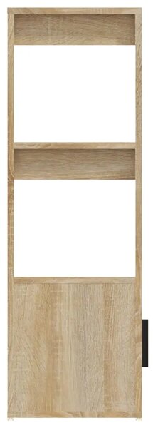 Komoda boja hrasta sonome 80x30x90 cm konstruirano drvo - sonoma hrast 1 Sonoma hrast