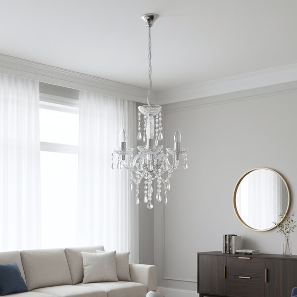 Luster EBT006-3CP TRANSPARENT