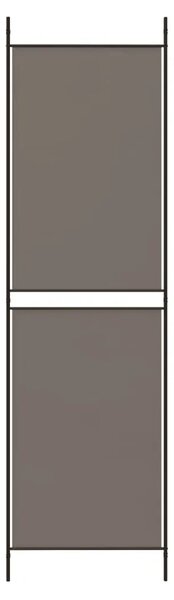Paravan - Sobna pregrada s 6 panela antracit 300 x 220 cm od tkanine - Antracit 300 x 220 cm 1 1