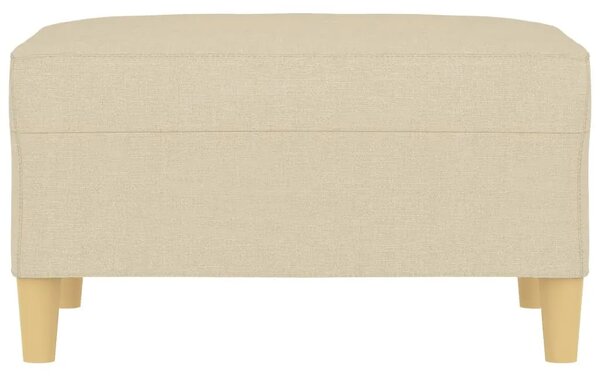 Tabure krem 70 x 55 x 41 cm od tkanine - Krema 70 x 55 x 41 cm 1 Krema