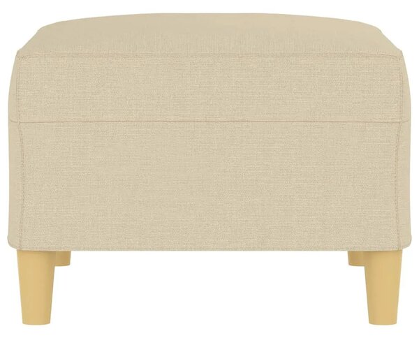 Tabure krem 70 x 55 x 41 cm od tkanine - Krema 70 x 55 x 41 cm 1 Krema
