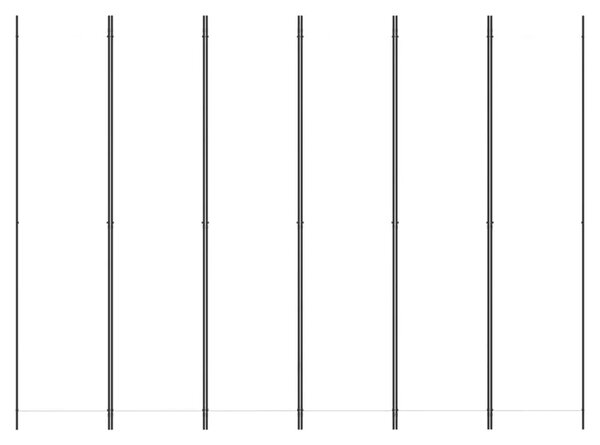 Paravan - Sobna pregrada s 6 panela bijela 300 x 220 cm od tkanine - Bijela 300 x 220 cm 1 1