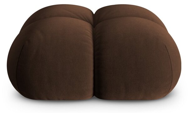 Tamno smeđi baršunast tabure Loretto – Cosmopolitan Design