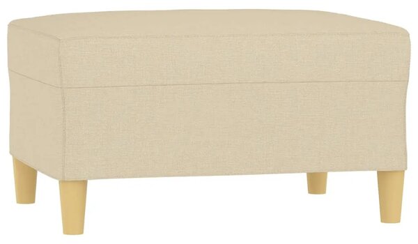 Tabure krem 70 x 55 x 41 cm od tkanine - Krema 70 x 55 x 41 cm 1 Krema
