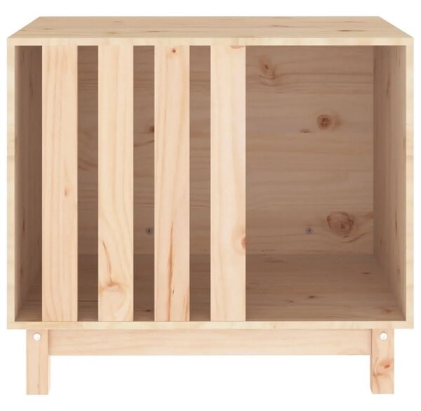 Kućica za pse 70 x 50 x 62 cm od masivne borovine - Prirodna 70 x 50 x 62 cm Prirodna 60 x 45 x 57 cm
