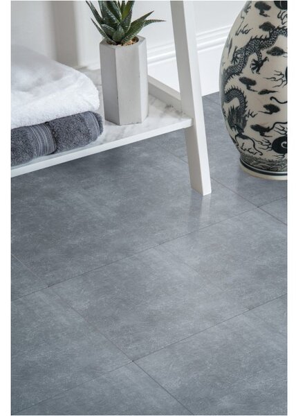 Samoljepljive vinil podne pločice Sivi beton 1m2