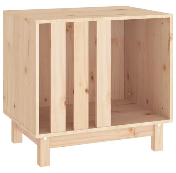 Kućica za pse 60 x 45 x 57 cm od masivne borovine - Prirodna 60 x 45 x 57 cm Prirodna 60 x 45 x 57 cm