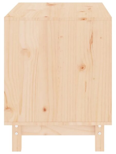 Kućica za pse 60 x 45 x 57 cm od masivne borovine - Prirodna 60 x 45 x 57 cm Prirodna 60 x 45 x 57 cm