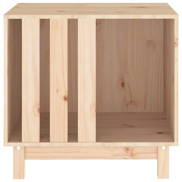 Kućica za pse 60 x 45 x 57 cm od masivne borovine - Prirodna 60 x 45 x 57 cm Prirodna 60 x 45 x 57 cm