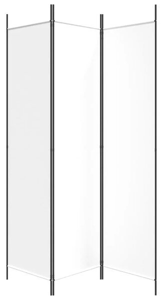 Paravan - Sobna pregrada s 3 panela bijela 150 x 200 cm od tkanine - Bijela 150 x 200 cm 1 1