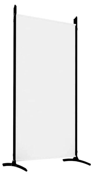 Paravan - Sobna pregrada s 5 panela bijela 433x180 cm od tkanine - Bijela 433 x 180 cm 1 1