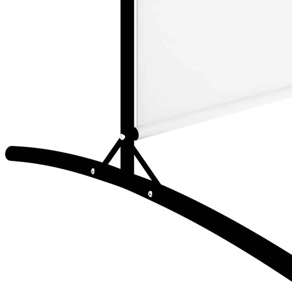 Paravan - Sobna pregrada s 5 panela bijela 433x180 cm od tkanine - Bijela 433 x 180 cm 1 1