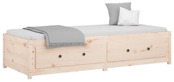 Dnevni krevet 90 x 190 cm mali masivna borovina - Prirodna 90 x 190 cm Prirodna 90 x 190 cm
