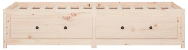 Dnevni krevet 90 x 190 cm mali masivna borovina - Prirodna 90 x 190 cm Prirodna 90 x 190 cm
