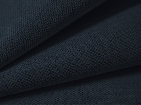 Tamno plavi tapecirani bračni krevet s prostorom za pohranu s podnicom 180x200 cm Lupine – Micadoni