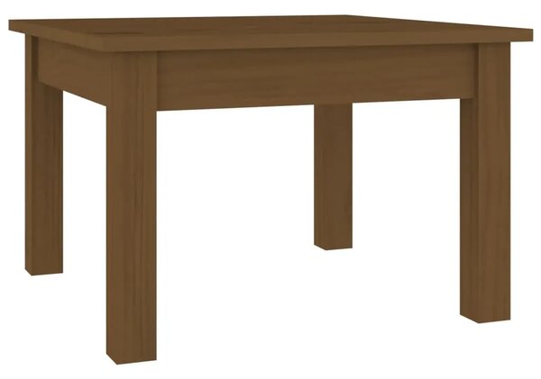 Stolić za kavu boja meda 45 x 45 x 30 cm od masivne borovine - boja meda 45 x 45 x 30 cm 1 Boja meda